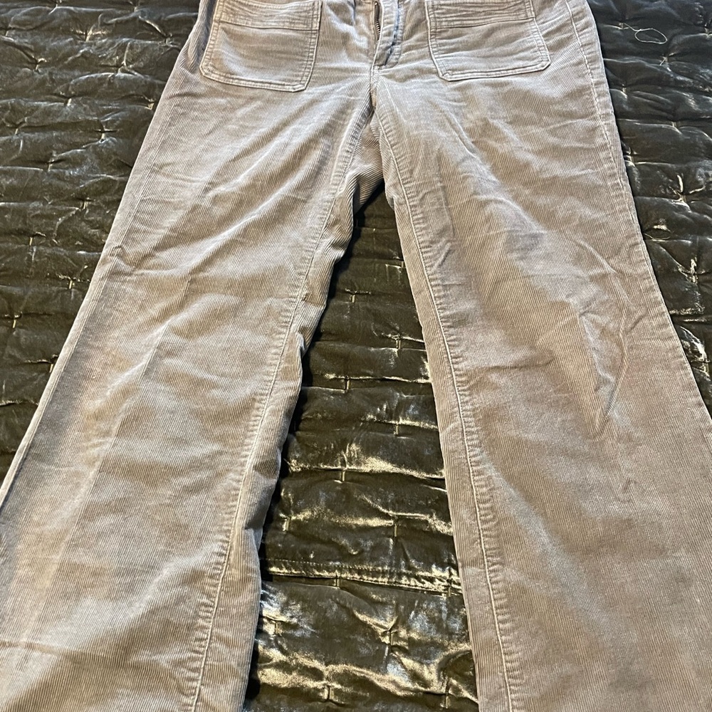 Banana Republic Green Flare Corduroy Jeans